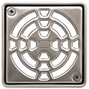 4" x 4" Stainless Steel Drain