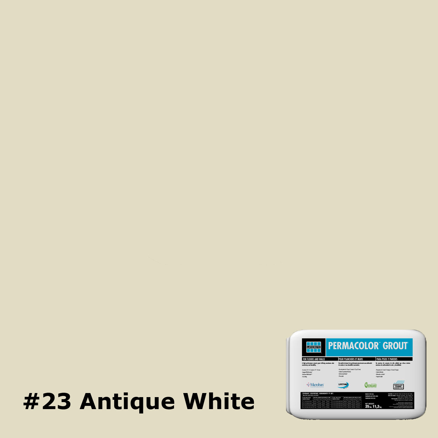 Permacolor Grout of Laticrete