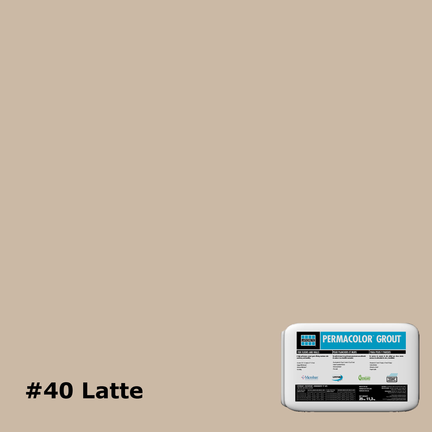 Permacolor Grout of Laticrete