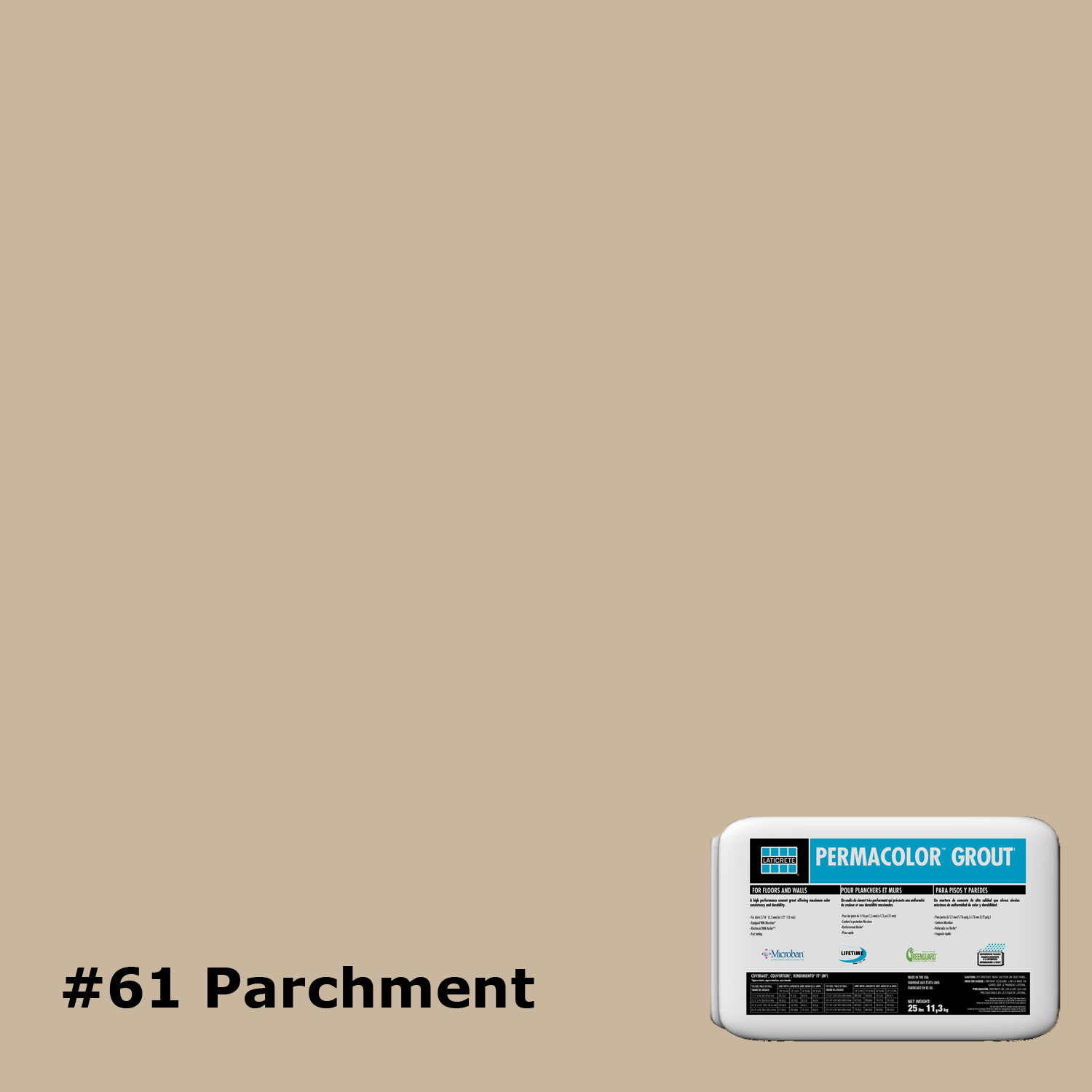 Permacolor Grout of Laticrete