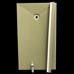 38" x 66" Off Center Shower Kit