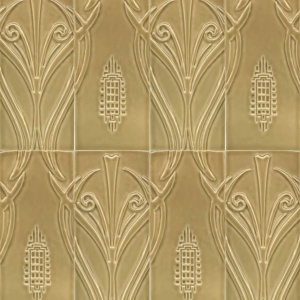 4" x 9" Avalon 2 Piece Pattern Field Tile