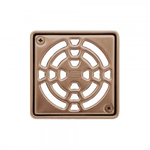 4" x 4" Rose Gold  Drain