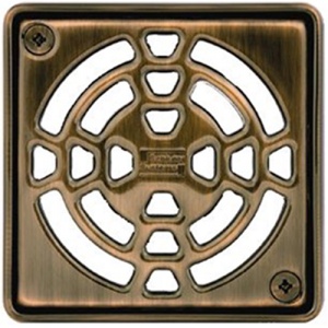 4" x 4" Oil-rubbed Bronze Drain