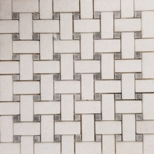 1" x 2" Basketweave Mosaic