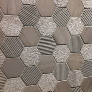   2" Hexagon Mosaic