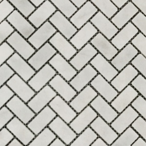 1" x 2" Honed Herringbone Mosaic