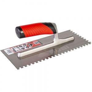   Rubi 1/4"x14" Square Notch Trowel  